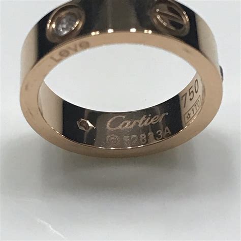 cartier 750 ring 52833a.